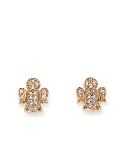 AMEN COCCOLE LUXURY Engelsohrringe mit Zirkonen Rose - Ohrringe