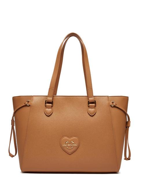 LOVE MOSCHINO BOLD HEART Schulter-Shopper-Tasche Plätzchen - Damentaschen