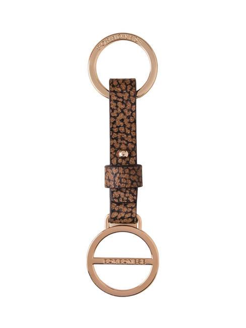 BORBONESE KEYRING Schlüsselring verschrauben op / natu - Schlüsselanhänger und Schlüsseletuis