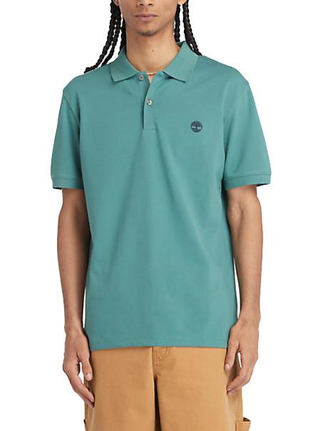 TIMBERLAND Polo  stretch Poloshirt aus Stretch-Baumwolle Seekiefer - Herren-Polo-Shirts/Herren-Polo-Shirt/Herrenpoloshirt/Herrenpoloshirts