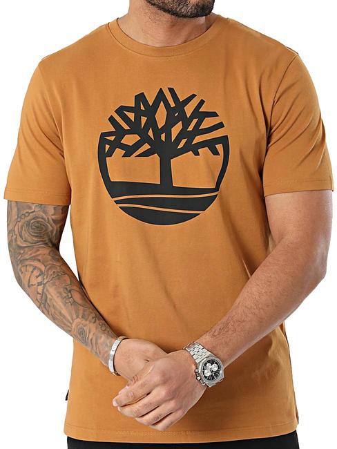 TIMBERLAND KBEC RIVER Kurzarm-T-Shirt Weizenstiefel/Schwarz - Herren-T-Shirts