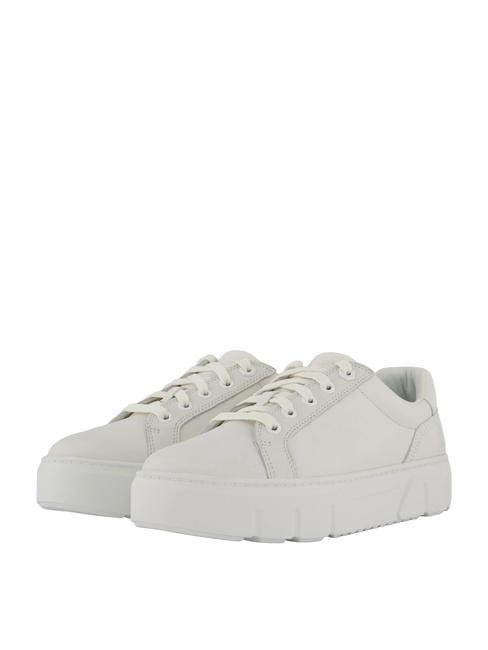 TIMBERLAND LAUREL COURT Ledersneaker weißes Vollkorn - Damenschuhe