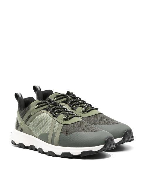 TIMBERLAND WINSOR TRAIL Turnschuhe dunkelgrünes Netz - Herrenschuhe