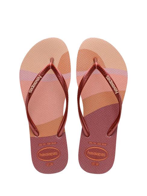 HAVAIANAS PALETTE GLOW Flip Flops Ballett stieg - Damenschuhe