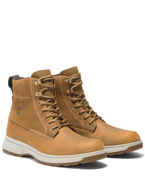 TIMBERLAND ATWELLS  Wasserdichte Stiefeletten aus Leder Weizen - Herrenschuhe