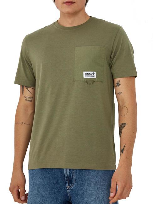 TIMBERLAND SS POCKET Kurzarm-T-Shirt kassel erde - Herren-T-Shirts