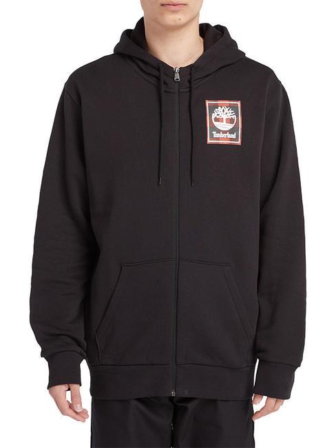 TIMBERLAND TFO BUFFALO Sweatshirt mit Reißverschluss SCHWARZ - Sweatshirts Herren
