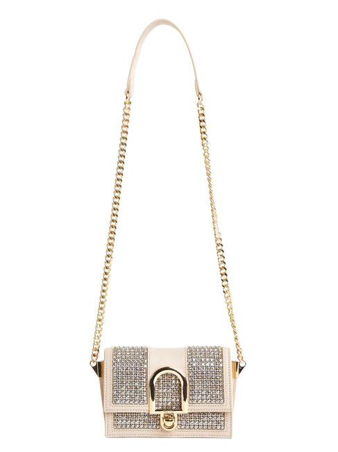 GAUDÌ ELEONORA STRASS Mini-Umhängetasche Nackt - Damentaschen