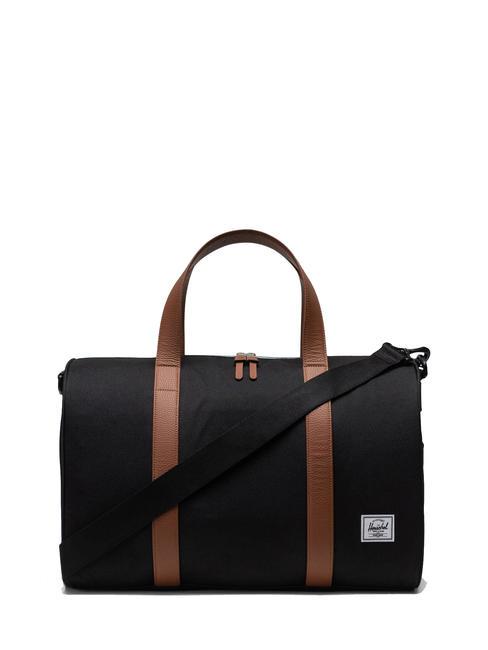 HERSCHEL NOVEL CARRY ON Reisetasche mit Schultergurt SCHWARZ - Reisetaschen