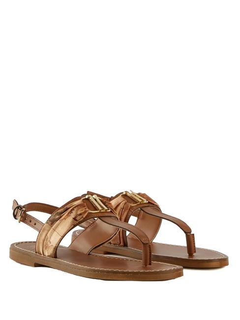 ALVIERO MARTINI PRIMA CLASSE POSITANO Flip-Flop-Sandalen TABAK - Damenschuhe