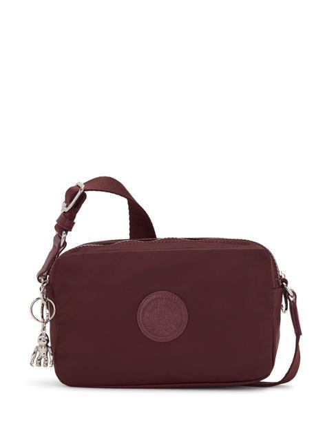 KIPLING MILDA Mini-Schultertasche tiefes Aubergine - Damentaschen