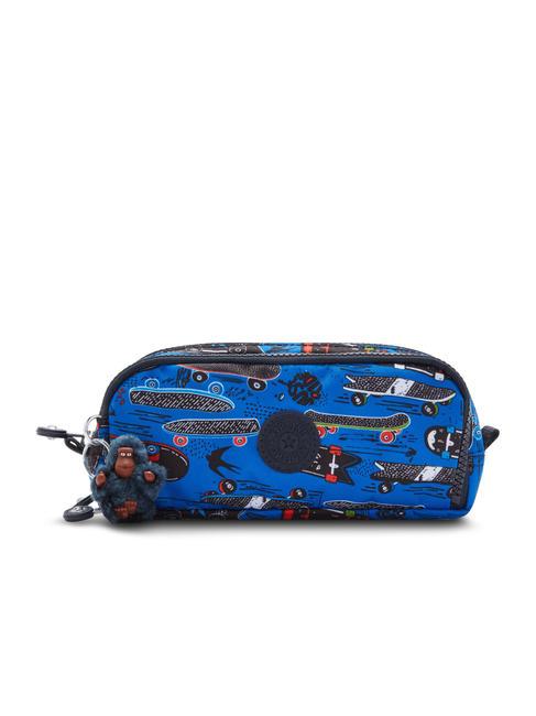 KIPLING GITROY Etui mit Reißverschluss new scate klein drucken - Etuis und Zubehör