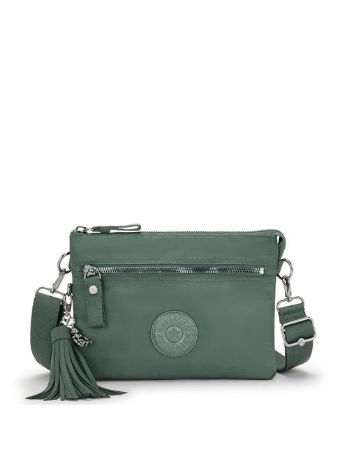 KIPLING RIRI L Umhängetasche mit Quaste neblige Oliven - Damentaschen