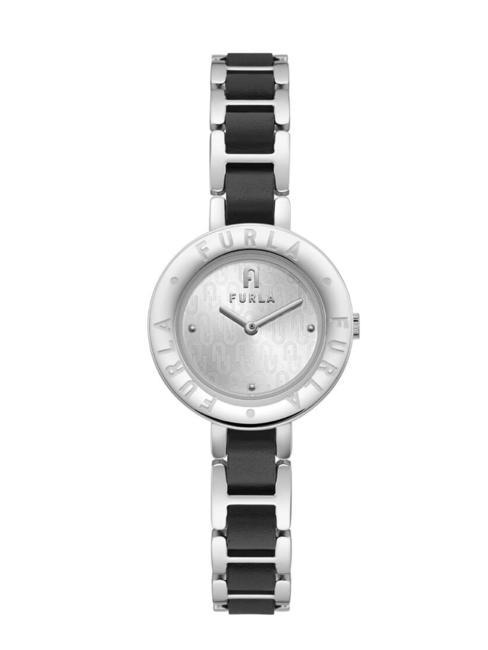 FURLA ESSENTIAL Zeit nur beobachten Stahlschwarz - Uhren