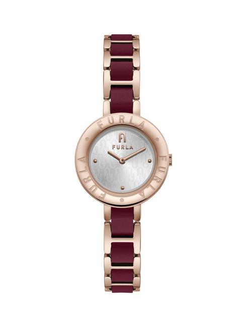 FURLA ESSENTIAL Zeit nur beobachten stahlrot - Uhren