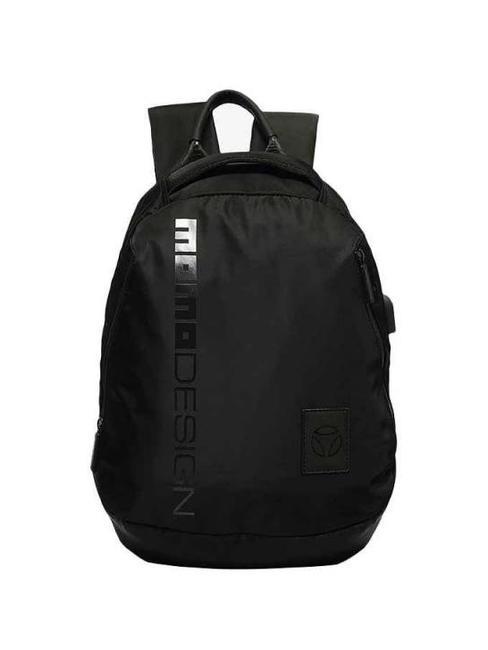 MOMO DESIGN LOGO PATCH Rucksack schwarz/matt - PC-Rucksäcke