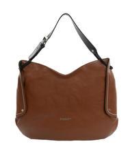 BRACCIALINI NAOMI Tasche aus geh&auml;mmertem Leder braun - Damentaschen - 1