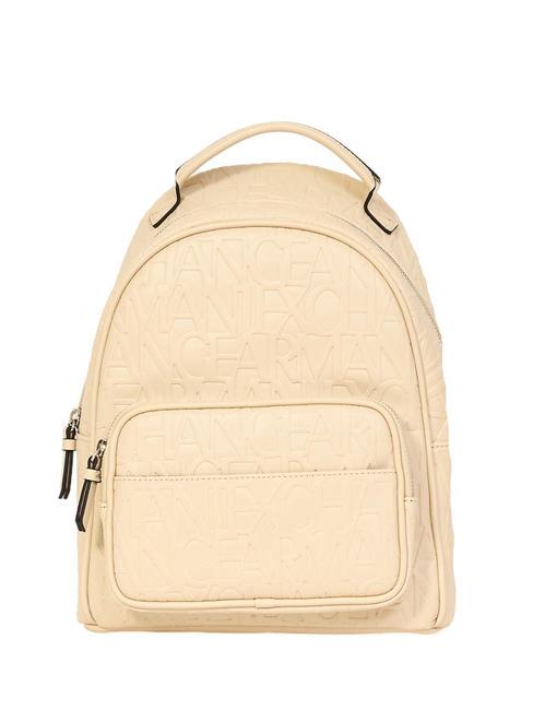 ARMANI EXCHANGE LOGO ALL OVER Rucksack mit Tasche staubiger Boden - Damentaschen