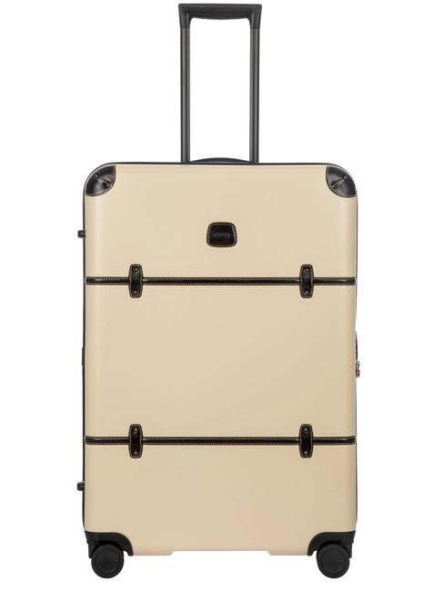 BRIC’S Trolley BELLAGIO, groß creme / schwarz - Harte Trolleys