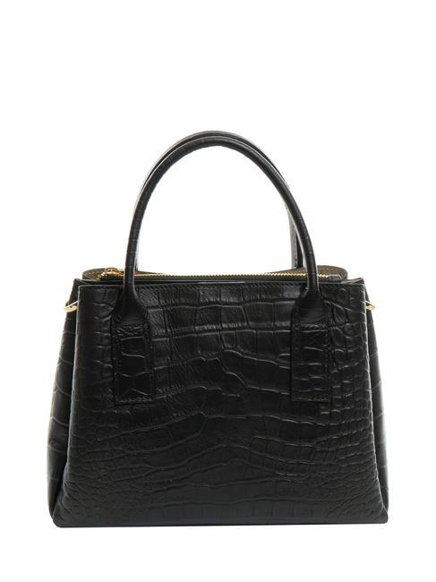 TOSCA BLU GLICINE Mittelgroße Lederhandtasche Schwarz - Damentaschen