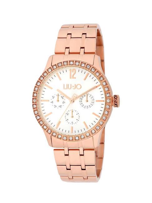 LIUJO MAGNIFIQUE Chronographenuhr goldene Rose - Uhren