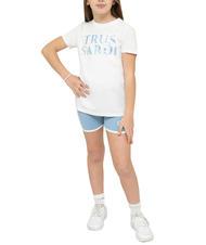 TRUSSARDI LIMEO Set aus Baumwoll-T-Shirt und Bermuda-Shorts - Trainingsanz&uuml;ge f&uuml;r Kinder
