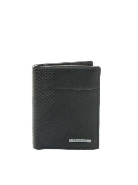 SAMSONITE SPECTROLITE 3.0 Dreifach-Geldbörse aus Leder SCHWARZ - Brieftaschen Herren