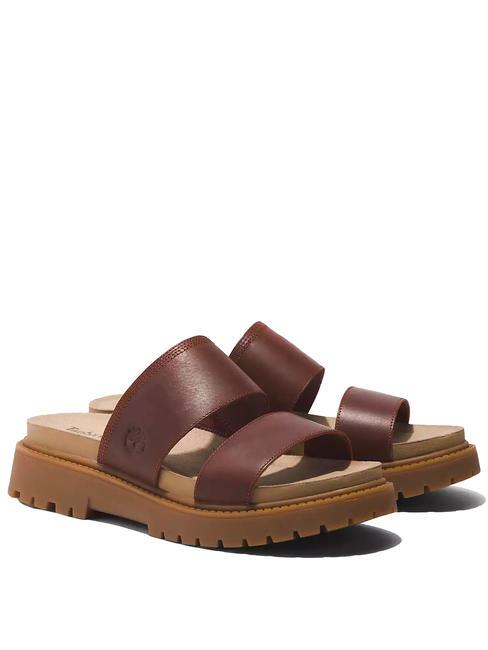 TIMBERLAND CLAIREMONT WAY Sandalen dunkelrotes Vollkorn - Damenschuhe