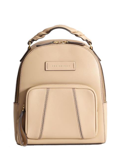 THE BRIDGE BRIGIDA Lederrucksack natürliche Abk. Gold - Damentaschen