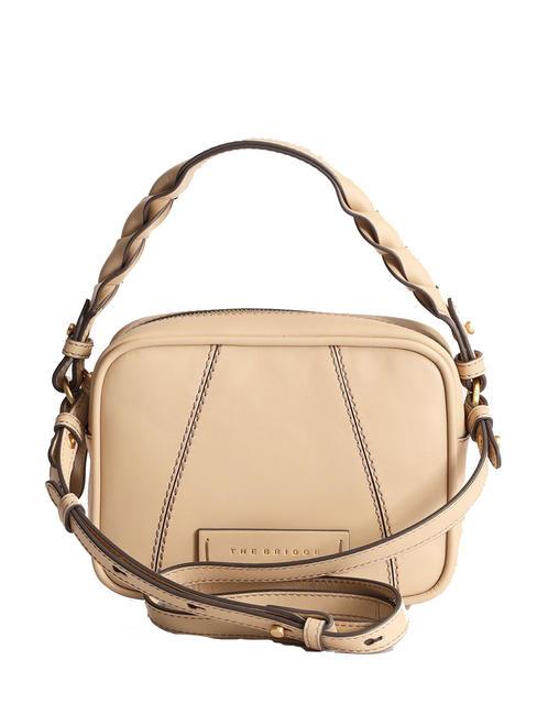THE BRIDGE BRIGIDA  Mini-Handtasche mit Schultergurt natürliche Abk. Gold - Damentaschen
