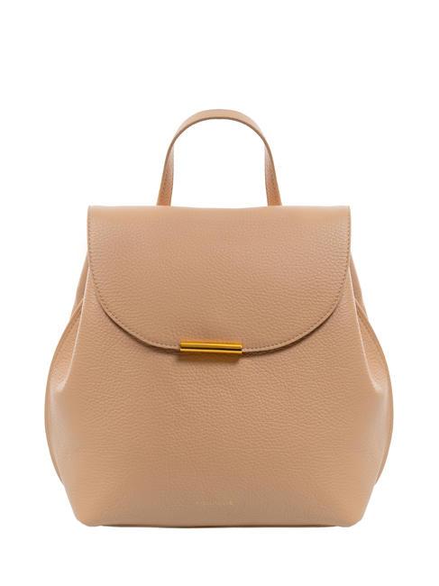 COCCINELLE PRIMROSE Rucksack aus gehämmertem Leder getoastet - Damentaschen