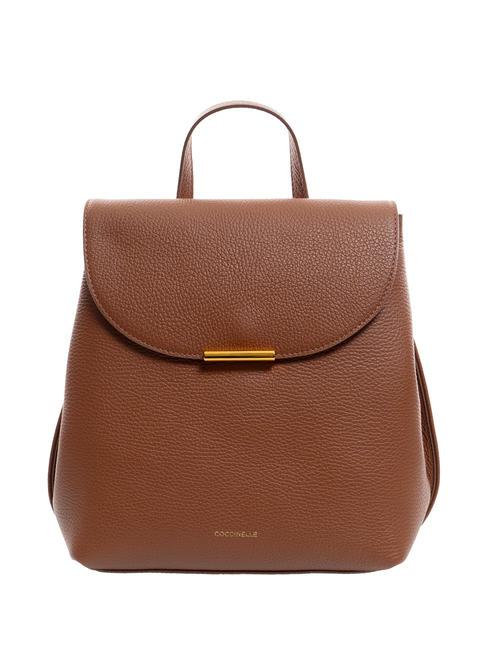 COCCINELLE PRIMROSE Rucksack aus gehämmertem Leder BRULE - Damentaschen