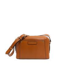 THE BRIDGE CECILIA Umh&auml;ngetasche aus Leder Cognac / Gold - Damentaschen - 1