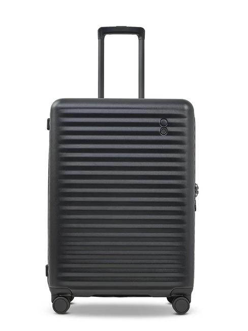 ECHOLAC CELESTRA S Mittelgroßer erweiterbarer Trolley Schwarz - Harte Trolleys