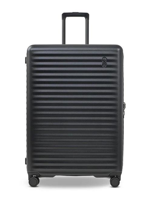 ECHOLAC CELESTRA S Großer erweiterbarer Trolley Schwarz - Harte Trolleys