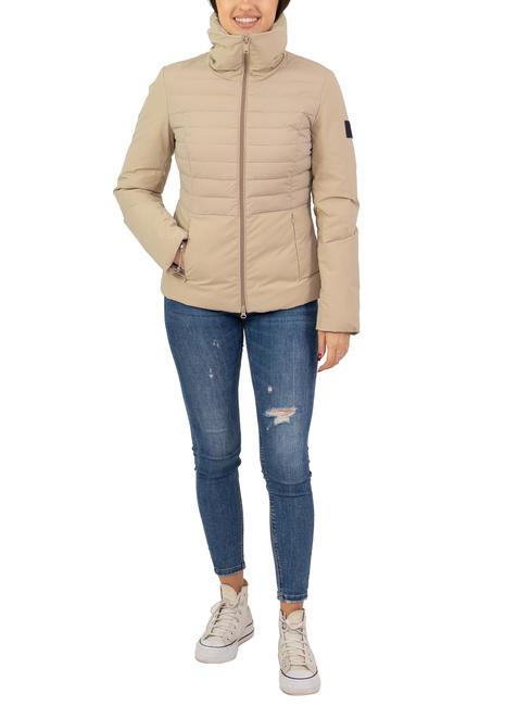 DEKKER PADOX BMAT Kurze Daunenjacke aus doppeltem Stoff Makrone - Daunenjacken für Damen