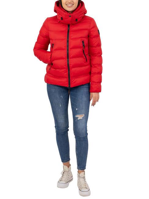 DEKKER NISTON NY Kurze Daunenjacke mit Kapuze Chinarot - Daunenjacken für Damen
