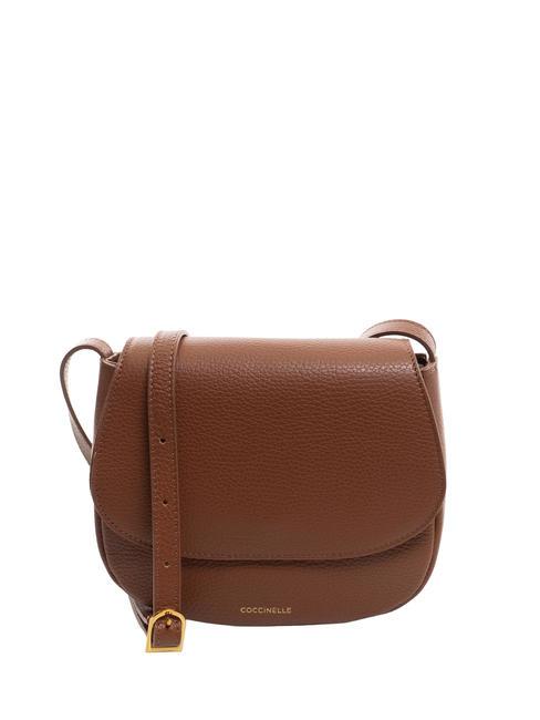 COCCINELLE CHERRY Mini-Schultertasche aus Leder BRULE - Damentaschen