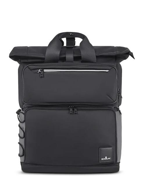 ECHOLAC TRAVERSE Rolltop-Rucksack für 15,6-Zoll-Laptop Schwarz - PC-Rucksäcke