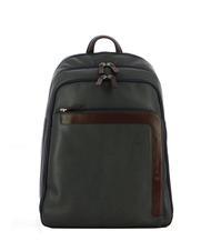 PIQUADRO X1 15,6-Zoll-Laptop-Rucksack aus Leder - PC-Rucks&auml;cke