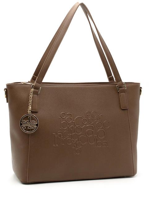 ROCCOBAROCCO FENICE Schulter-Shopper Braun - Damentaschen