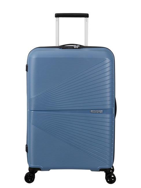 AMERICAN TOURISTER AIRCONIC AIRCONIC, mittlere Größe, leicht Krone blau - Harte Trolleys