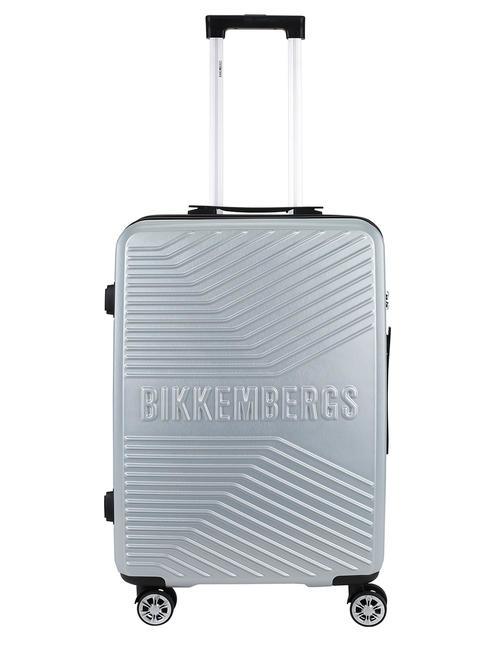 BIKKEMBERGS DERIVE Mittelgroßer Trolley Grau - Harte Trolleys