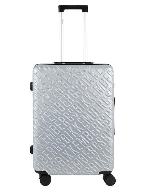 BIKKEMBERGS YUGINE Mittelgroßer Trolley Grau - Harte Trolleys