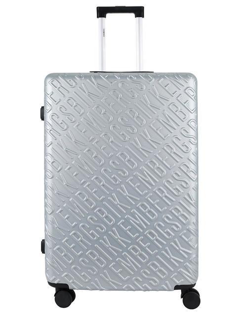 BIKKEMBERGS YUGINE Großer Trolley Grau - Harte Trolleys