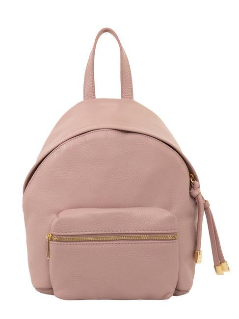 LESAC VANESSA Dollar-Rucksack aus Leder tausendjähriges Rosa - Damentaschen
