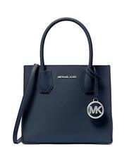 MICHAEL KORS MERCER Handtasche mit Schultergurt aus Leder Marine - Damentaschen - 1