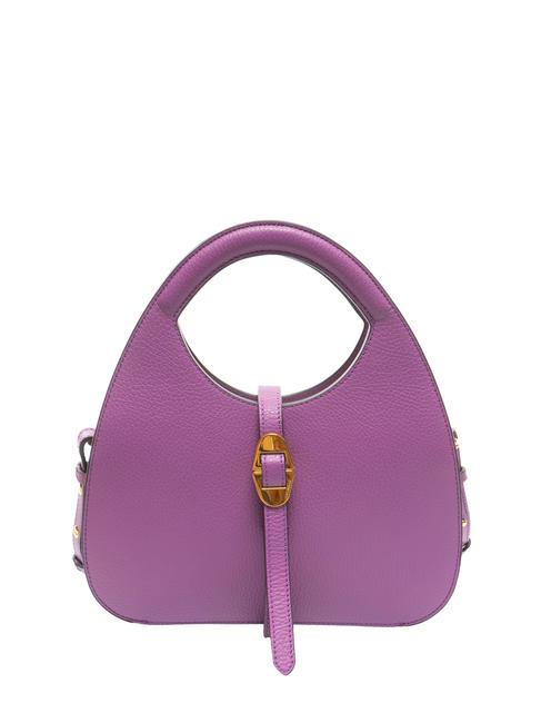 COCCINELLE COSIMA Handtasche aus gehämmertem Leder Dahlie - Damentaschen