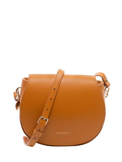 COCCINELLE ALPHA  Mini-Umhängetasche aus Leder Paprika - Damentaschen