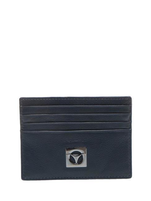 MOMO DESIGN CALF Kartenhalter aus Leder Blau - Brieftaschen Herren